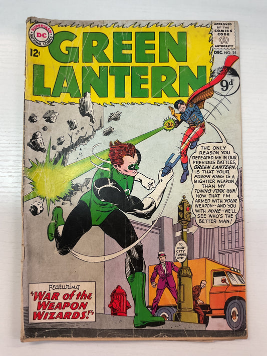 Green Lantern #25 1963 DC Comics
