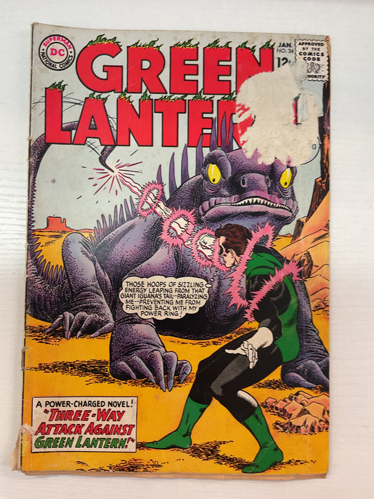 Green Lantern #34 1965 DC Comics