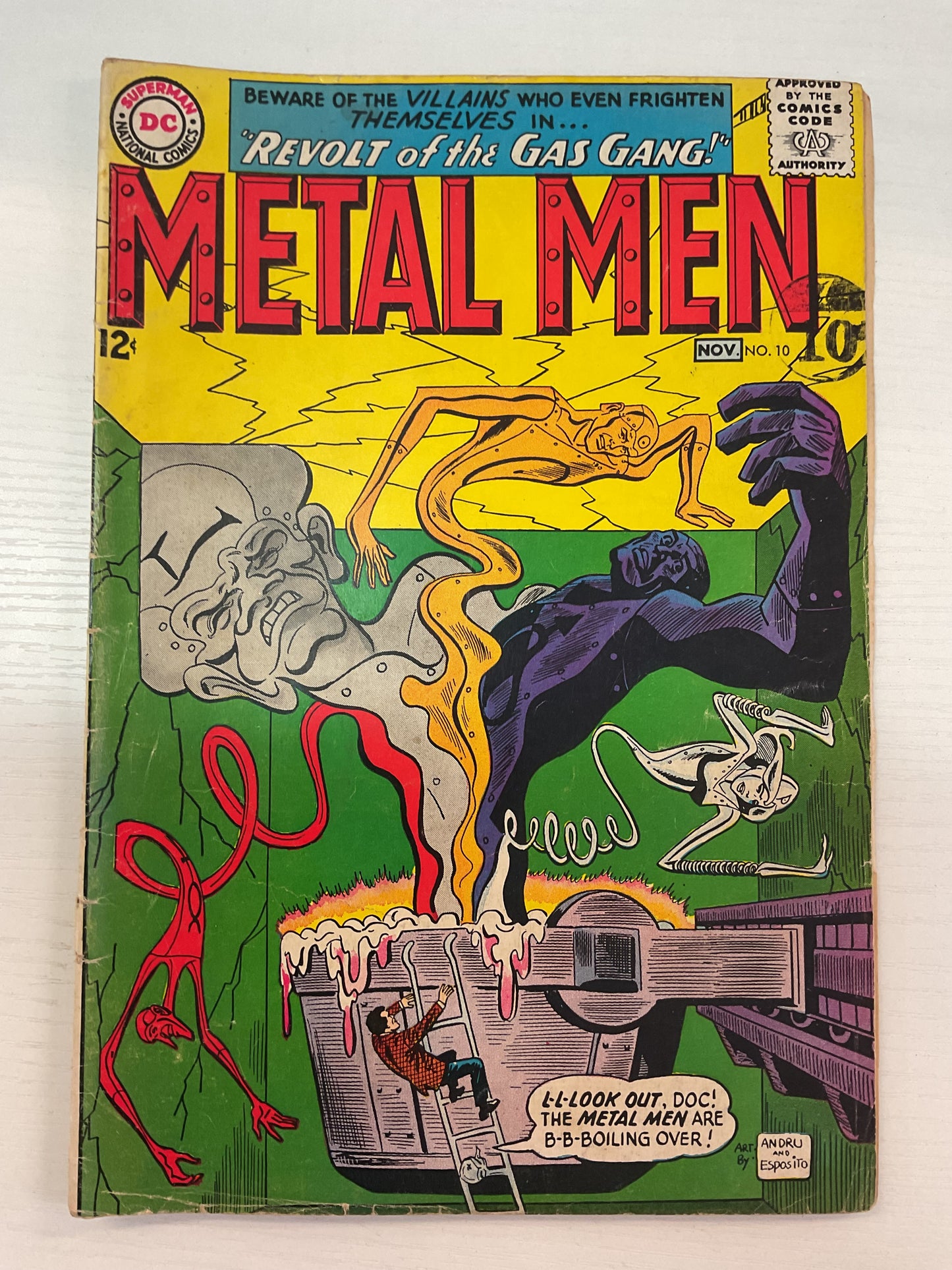 Metal Men #10 1964 DC Comics