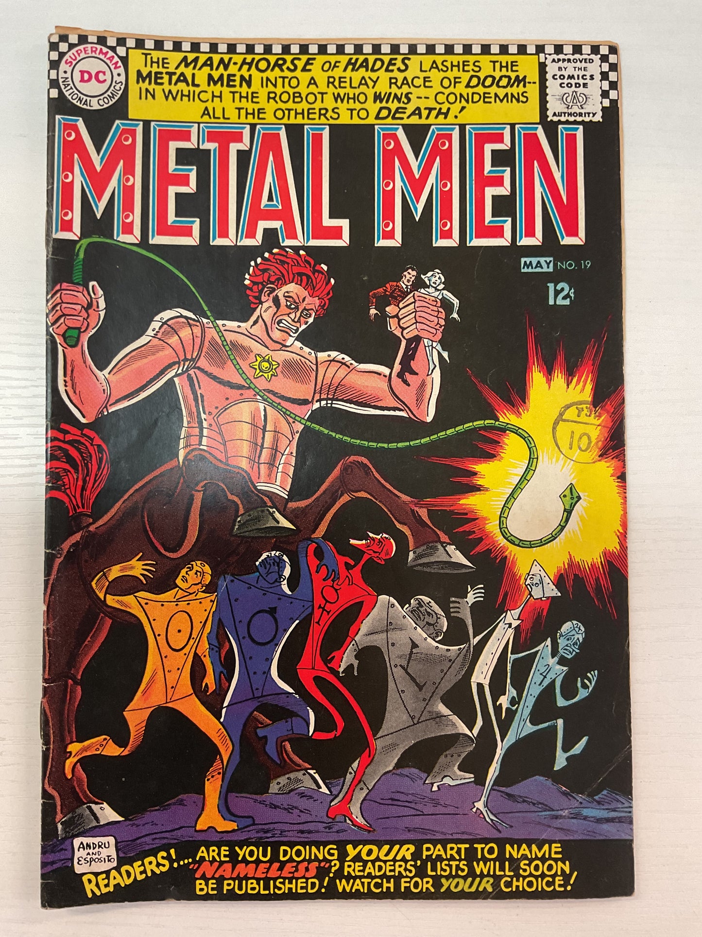 Metal Men #19 1966 DC Comics