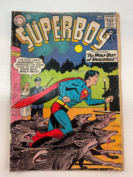 Superboy #116 1964 DC Comics