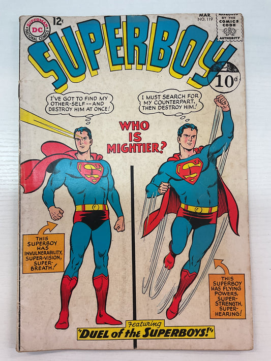 Superboy #119 1965 DC Comics