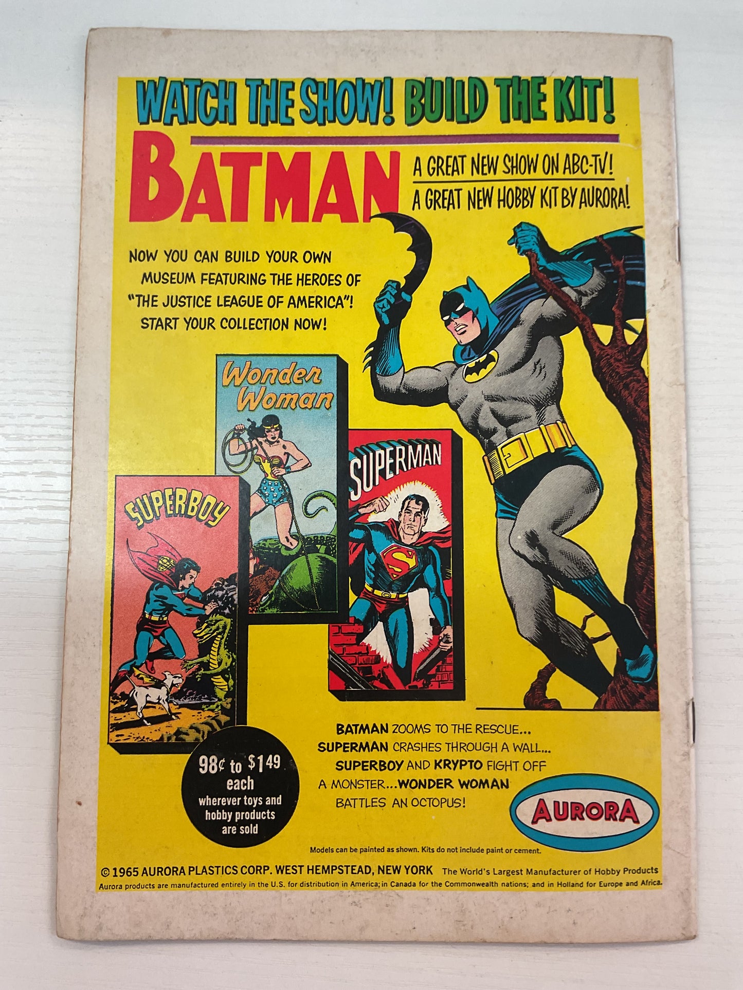 Superman #186 1966 DC Comics