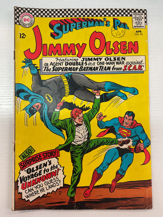 Superman’s Pal Jimmy Olsen #92 1966 DC Comics