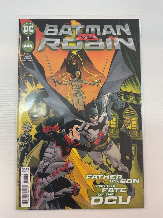 Batman VS Robin #1 2022 DC Comics