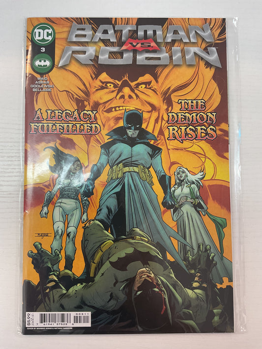 Batman Vs Robin #3 2022 DC Comics