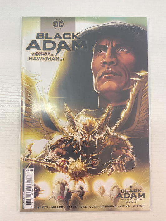 Black Adam Justice Society Files Hawkman #1 2022 DC Comics