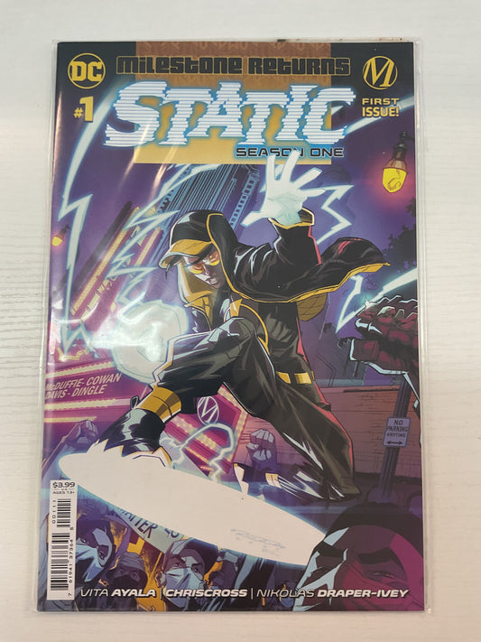 Static Season One #1 2021 DC Comics Milestone