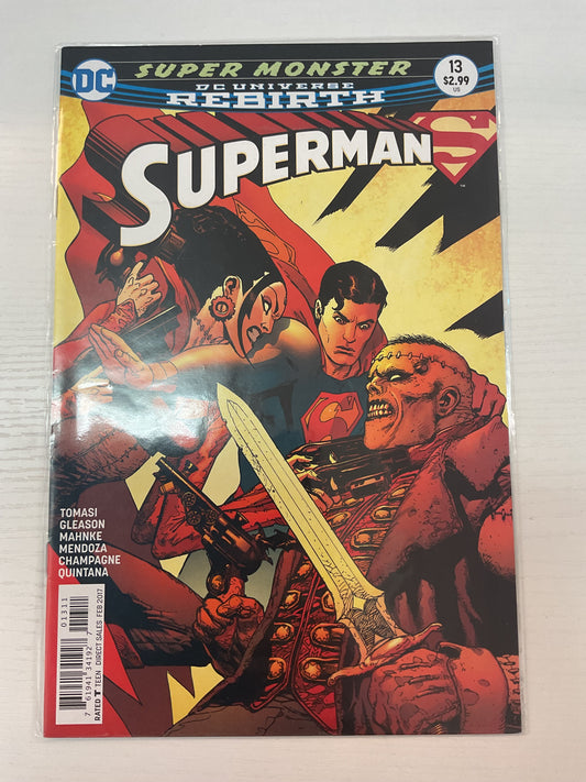 Superman #13 2017 DC Comics