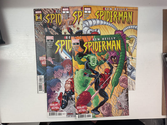 Ben Reilly Spider-Man #1-5 2022 Marvel Comics Complete Series