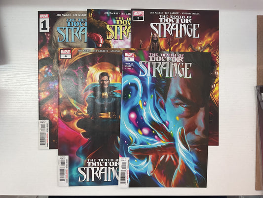 Death Of Doctor Strange #1-5 2022 Marvel Comics Complete Series