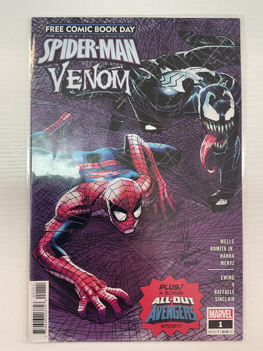 Free Comic Book Day Spider-Man Venom #1 2022 Marvel Comics