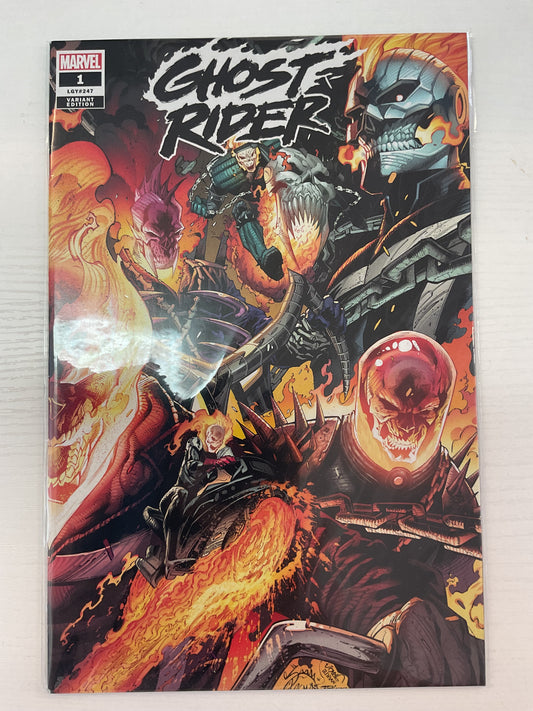 Ghost Rider #1 2022 Marvel Comics Stegman Wraparound Variant