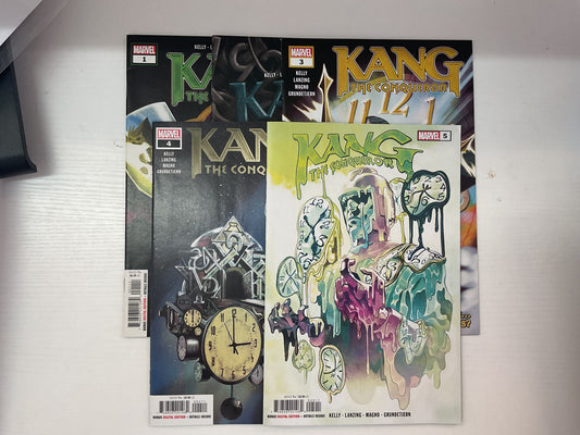 Kang The Conquerer #1-5 2021 Marvel Comics Complete Series