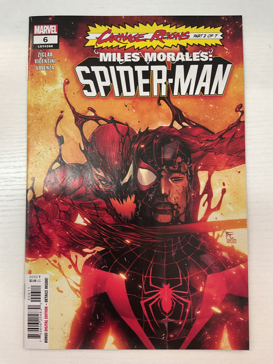 Miles Morales Spider-Man #6 2023 Marvel Comics 1st Appearance of Hightail
