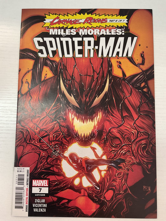 Miles Morales Spider-Man #7 2023 Marvel Comics