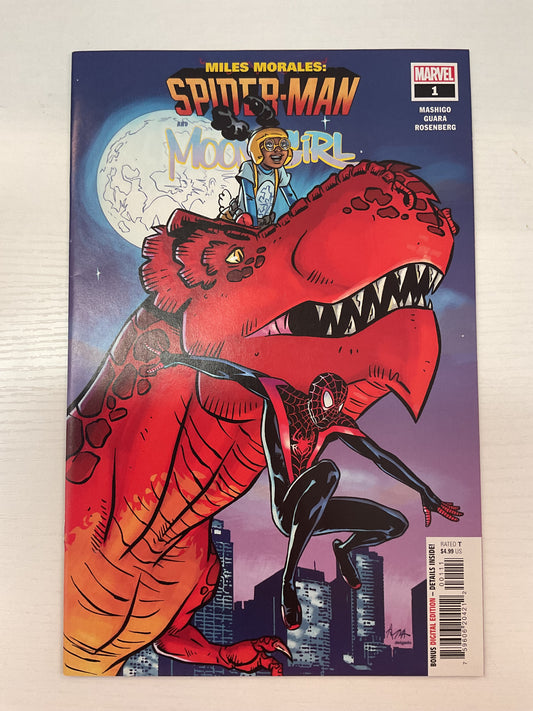 Miles Morales Spider-Man Moon Girl #1 2022 Marvel Comics