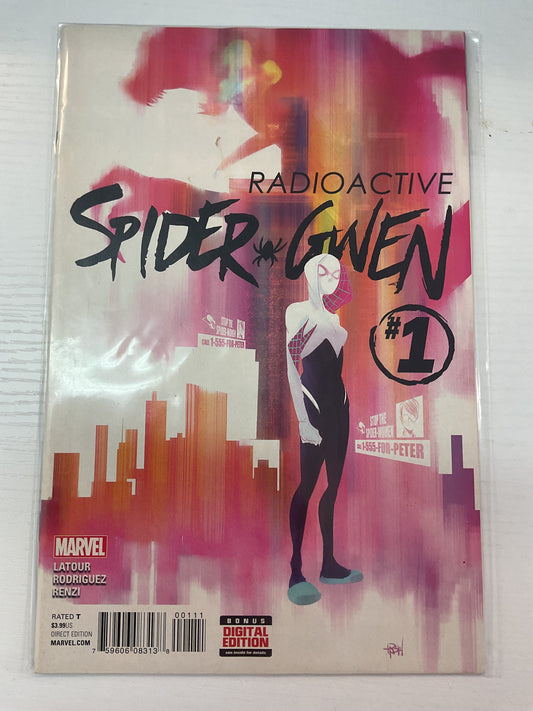 Radioactive Spider-Gwen #1 2015 Marvel Comics