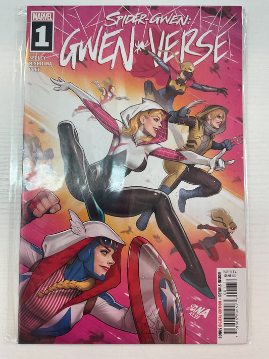 Spider-Gwen Gwenverse #1 2021 Marvel Comics