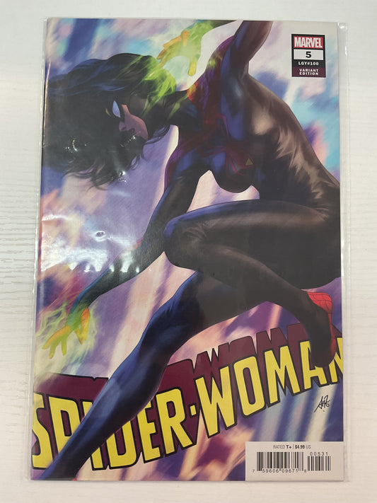 Spider-Woman #5 2020 Marvel Comics Artgerm New Costume Variant