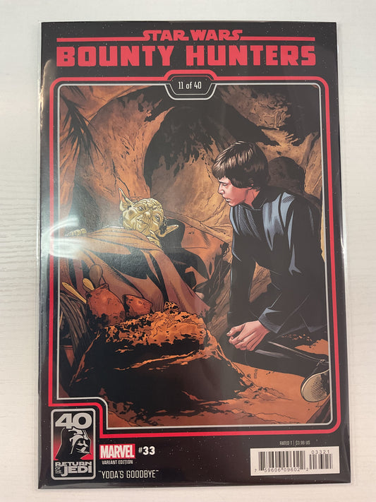 Star Wars Bounty Hunters #33 2023 Marvel Comics Sprouse Variant