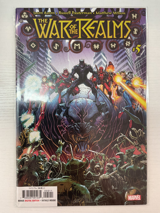 War Of The Realms #5 2019 Marvel Comics