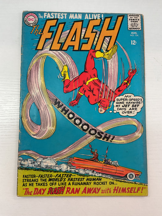 Flash #154 1965 DC Comics 1st Appearance Of Flash Museum