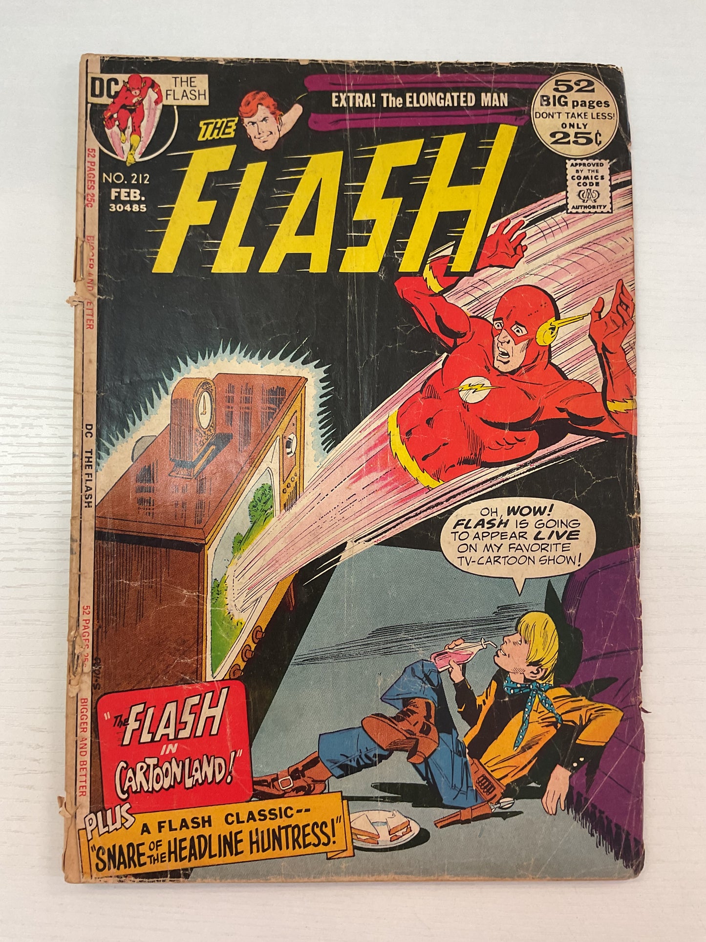 Flash #212 1972 DC Comics
