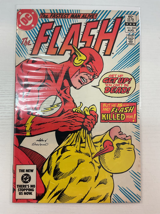 Flash #324 1983 DC Comics Death Of Professor Zoom Reverse Flash