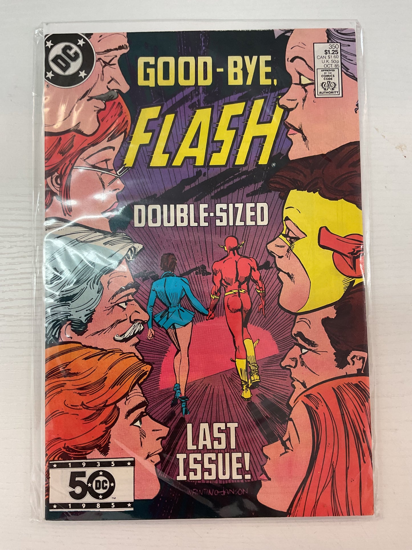 Flash #350 1985 DC Comics Final Issue