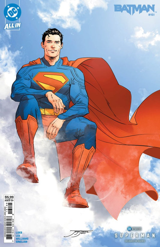 Batman #161 2025 DC Comics Jimenez Superman Movie Variant