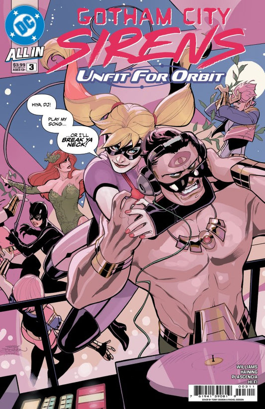 Gotham City Sirens Unfit For Orbit #3 2025 DC Comics