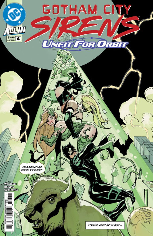 Gotham City Sirens Unfit For Orbit #4 2025 DC Comics