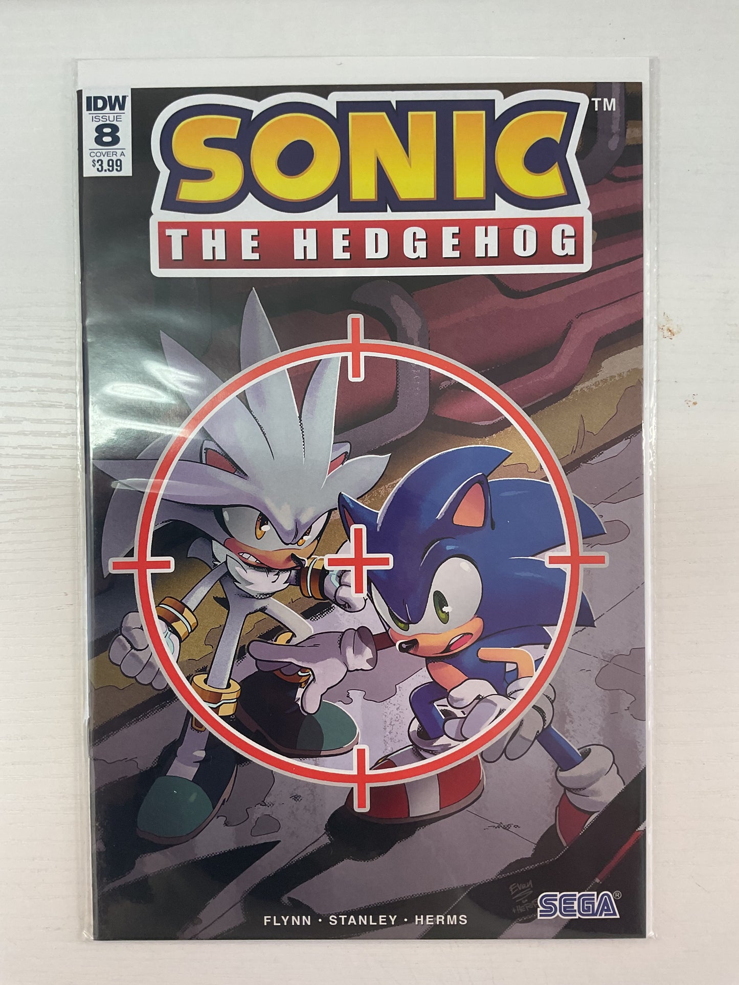 Sonic The Hedgehog #8 2018 IDW Publishing 1st Appearance of Whisper.