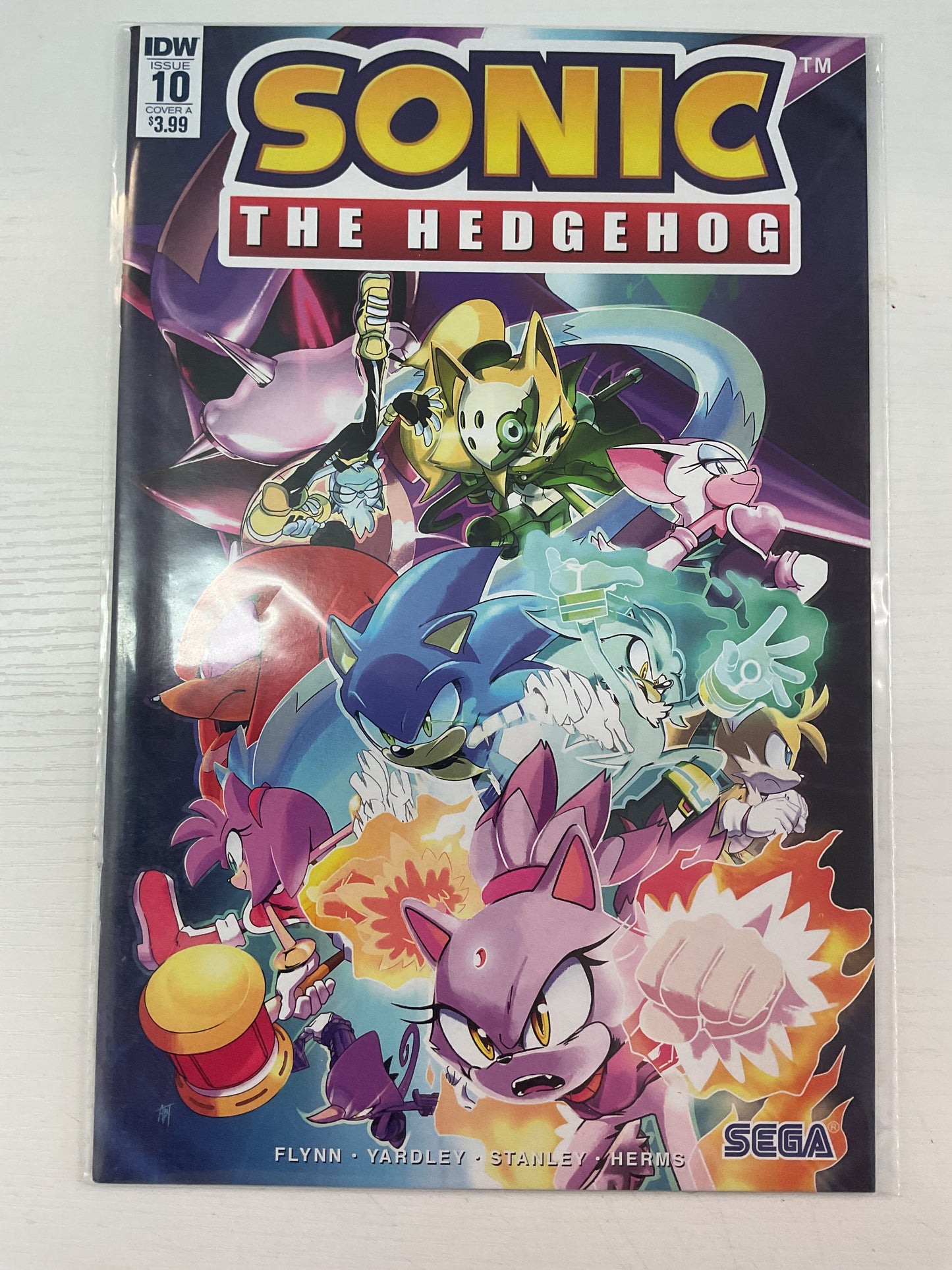 Sonic The Hedgehog #10 2018 IDW Publishing