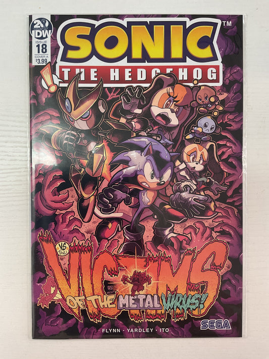 Sonic The Hedgehog #18 2019 IDW Publishing