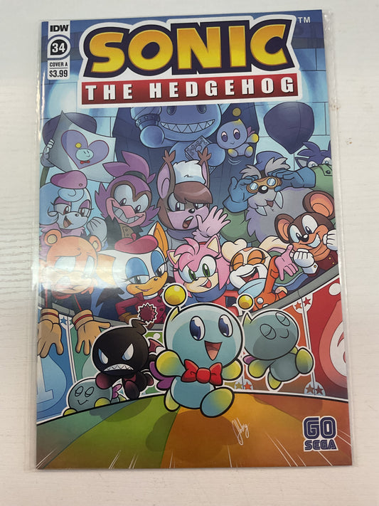 Sonic The Hedgehog #34 2020 IDW Publishing
