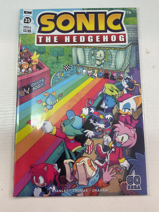 Sonic The Hedgehog #35 2020 IDW Publishing