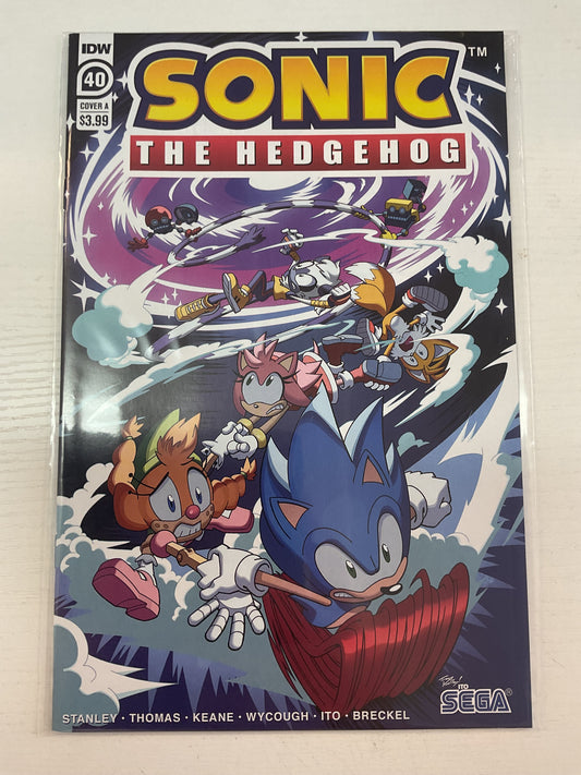 Sonic The Hedgehog #40 2021 IDW Publishing