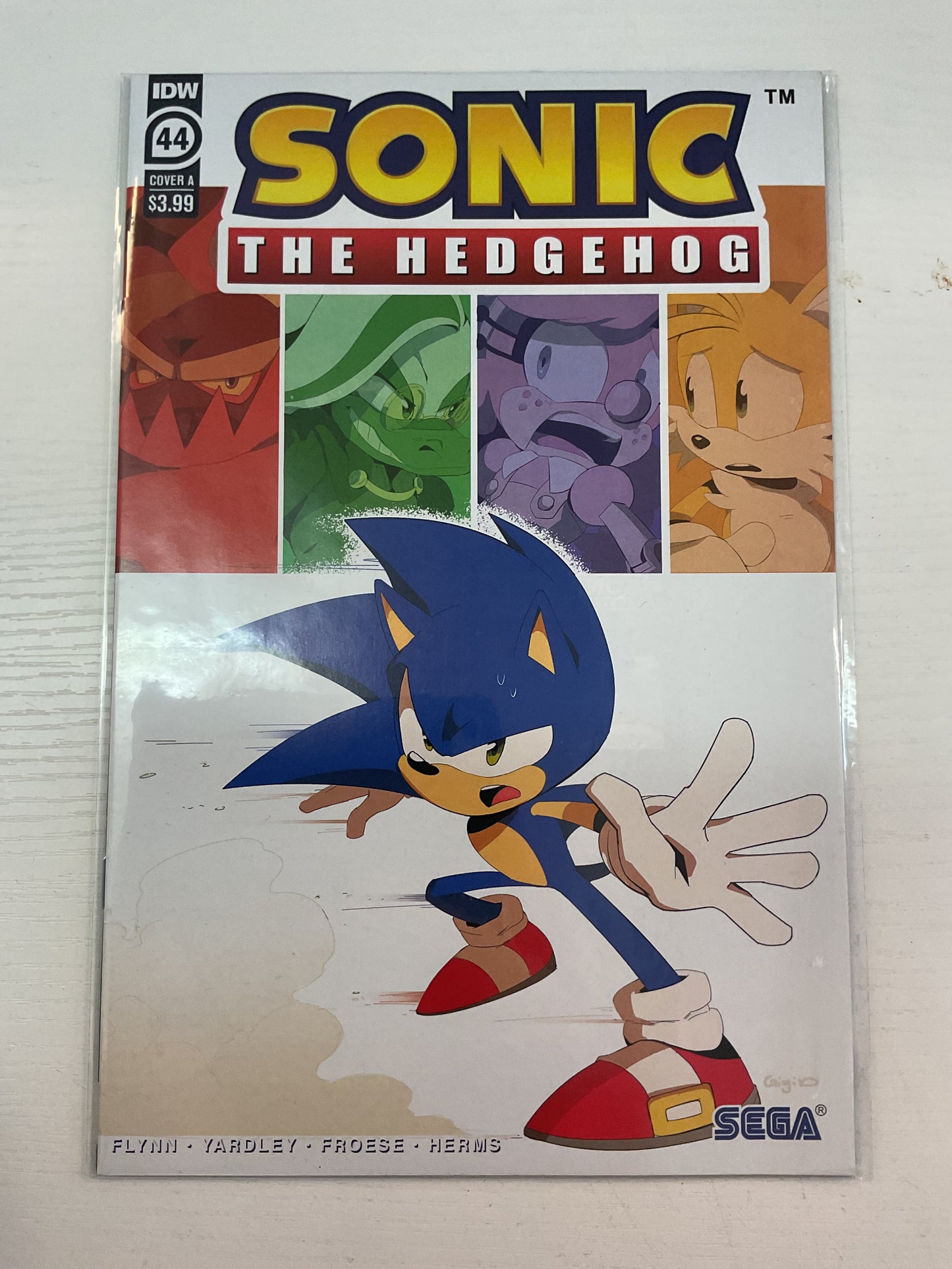 Sonic The Hedgehog #44 2021 IDW Piblishing