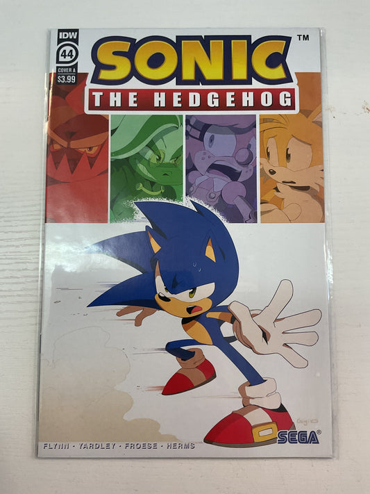 Sonic The Hedgehog #44 2021 IDW Piblishing