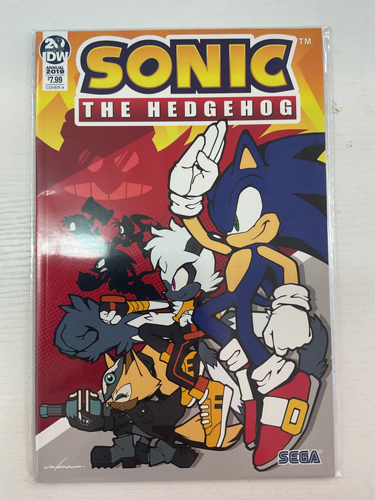 Sonic The Hedgehog Annual #1 2019 IDW Publishing Low Print Run
