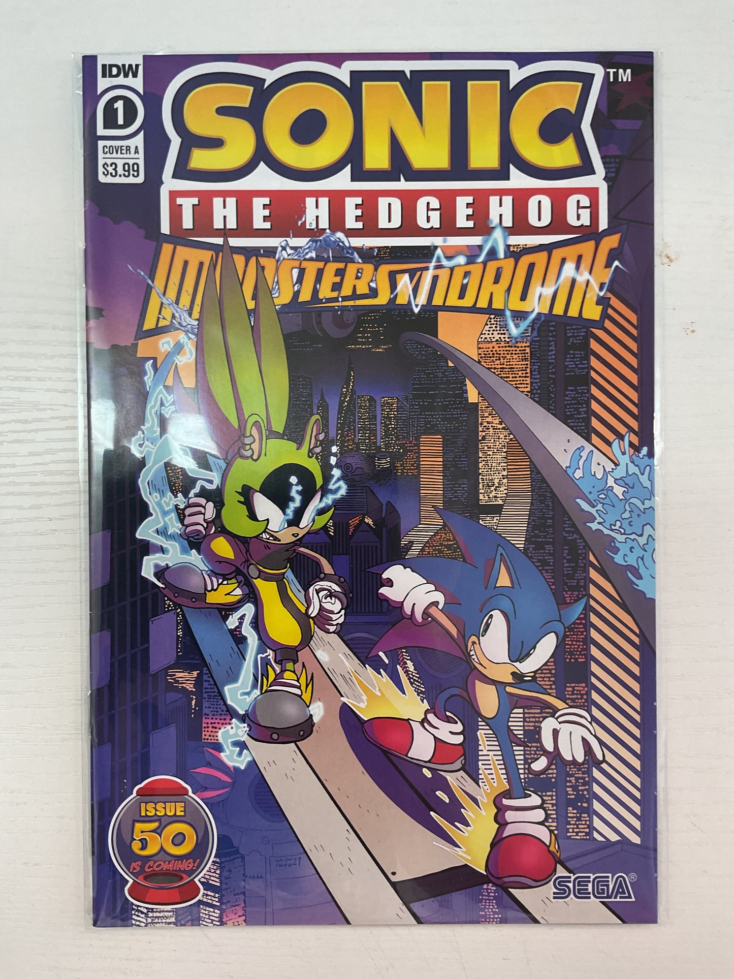 Sonic The Hedgehog Imposter Syndrome #1 2021 IDW Publishing 1st Full Appearance Of Surge and Kit
