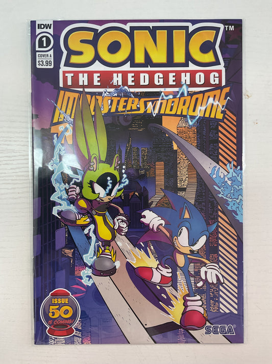 Sonic The Hedgehog Imposter Syndrome #1 2021 IDW Publishing 1st Full Appearance Of Surge and Kit