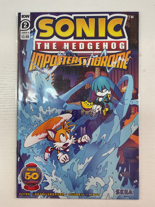 Sonic The Hedgehog Imposter Syndrome #2 2021 IDW Publishing