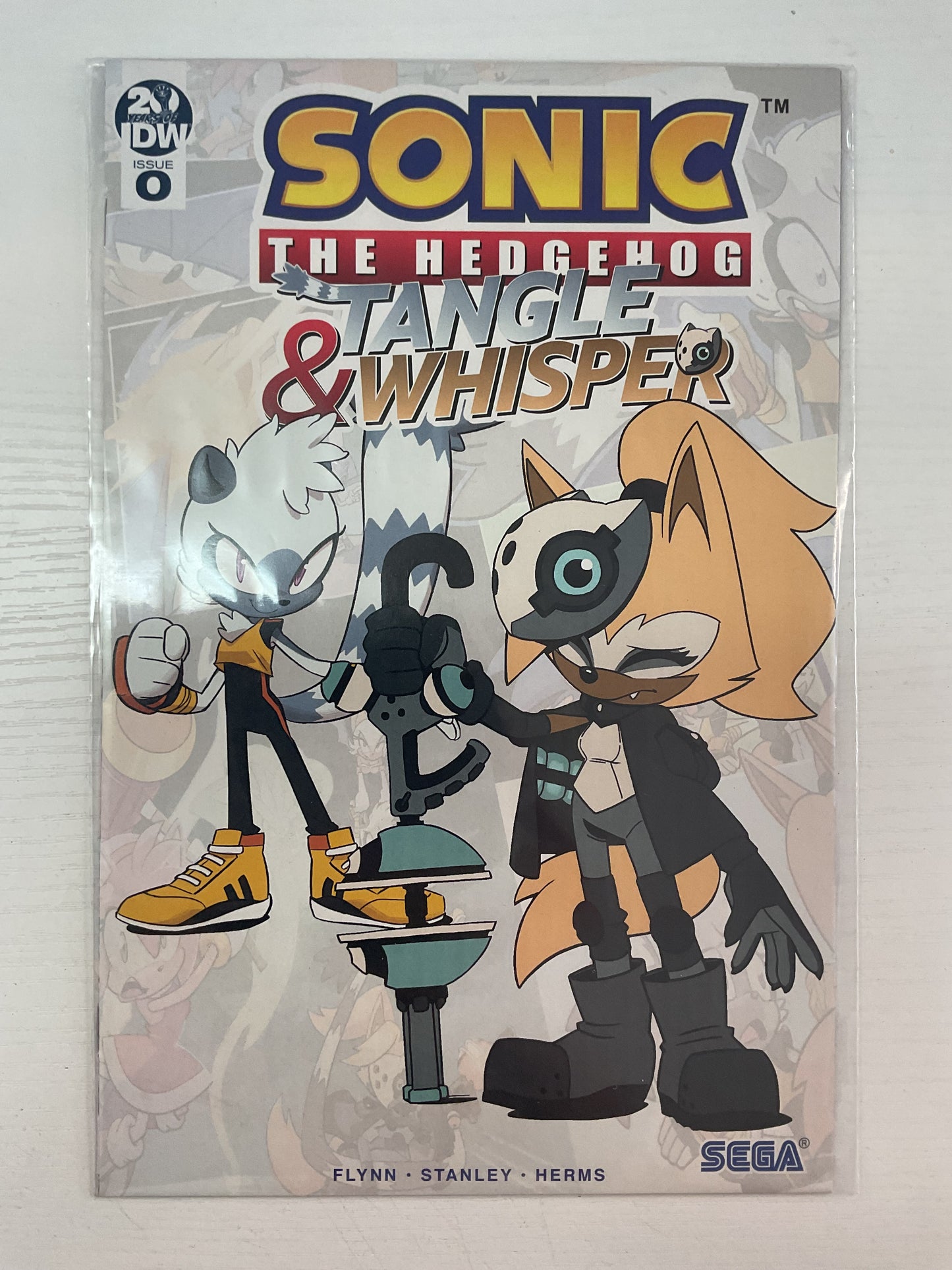 Sonic The Hedgehog Tangle And Whisper #0 2019 IDW Publishing