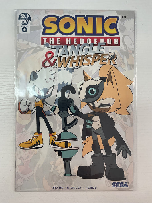 Sonic The Hedgehog Tangle And Whisper #0 2019 IDW Publishing