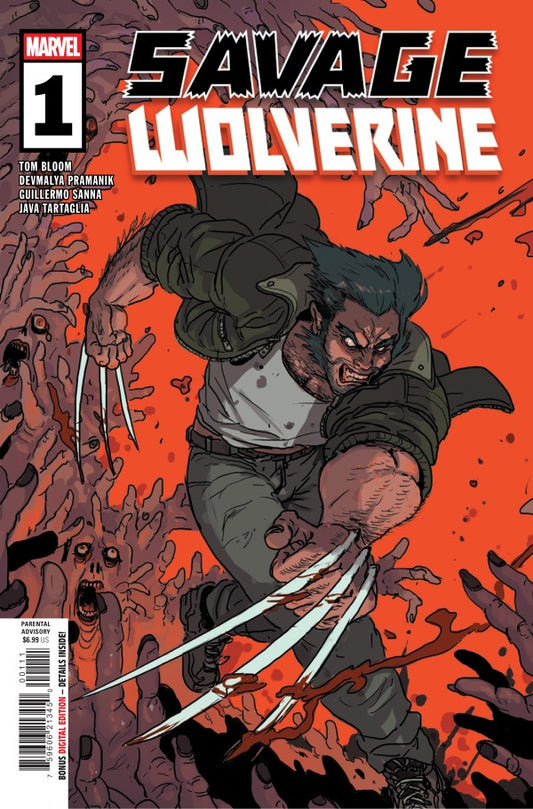 Savage Wolverine #1 2025 Marvel Comics