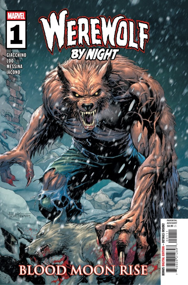 Werewolf By Night Blood Moon Rise #1 2025 Marvel Comics