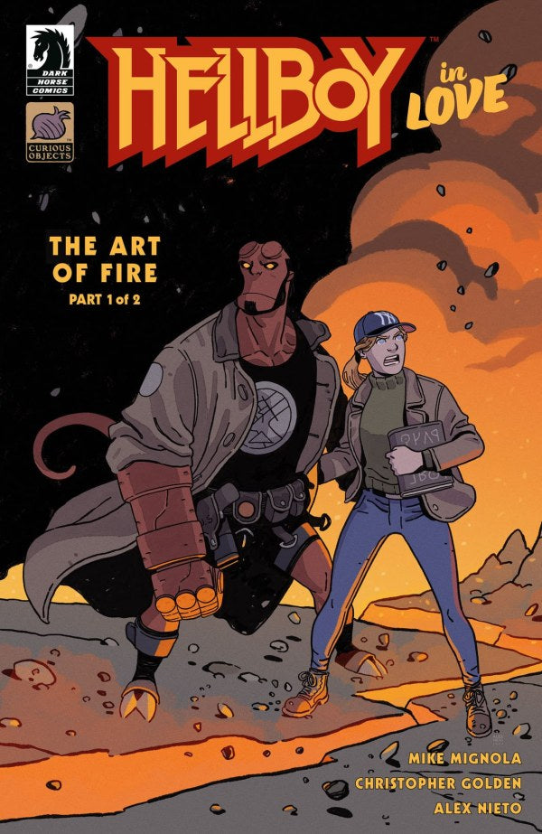 Hellboy In Love Art Of Fire #1 2025 Dark Horse Comics